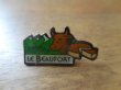 画像1: 【LE BEAUFORT】 ピンズ ピンバッジ PINS ピンバッチ チーズ うし　ウシ　牛 (1)