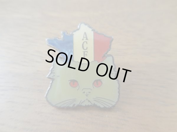 画像1: 【ACF】ピンズ ピンバッジ ピンバッチ PINS ねこ ネコ　猫 (1)