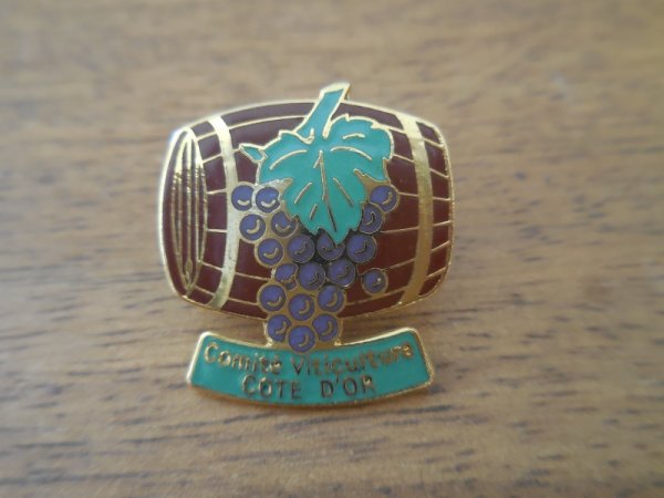 画像1: 【Comité Viticulture COTE D'OR】ピンズ ピンバッジ ピンバッチ PINS ワイン ぶどう　ブドウ　葡萄 (1)