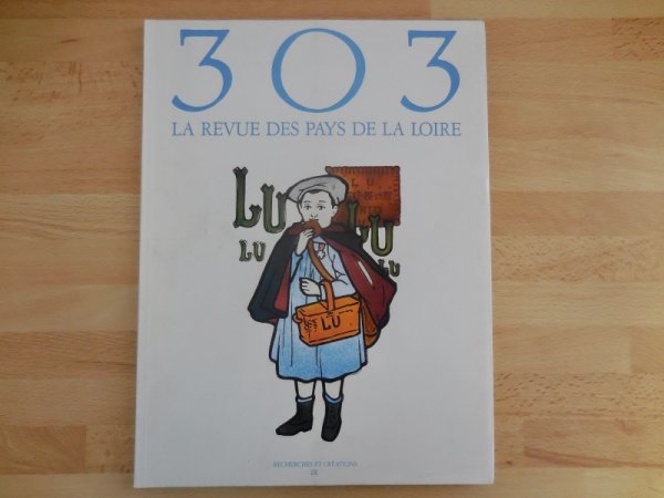 画像1: 【303 LA REVUE DES PAYS DE LA LOIRE 1986年　送料：2500円】本 ビスケット　LU BN デザイン　ロワール　 (1)