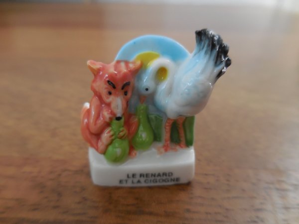 画像1: 【LE RENARD ET LA CIGOGNE】フェーヴ フェーブ feve  (1)