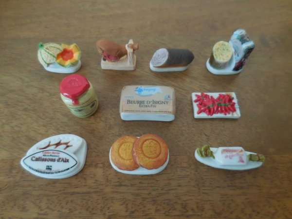 画像1: 【特産品いろいろ コンプリート(10個)】フェーブ feve パリ　バター カリソン　メロン　キャンディー　ハム (1)