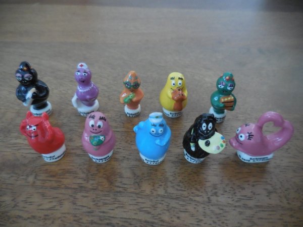 画像1: 【Famille Barbapapa 2006年 コンプリート】フェーヴ　フェーブ　feve バーバパパ (1)