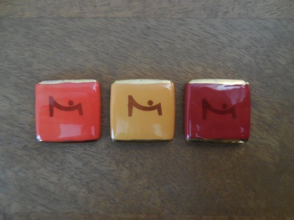 画像1: 【LA MAISON DU CHOCOLAT 2014年 コンプリート(3個) 】フェーヴ フェーブ feve ラメゾンデュショコラ チョコレート  (1)